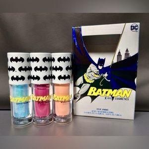 Kylie Cosmetics x Batman Collection Lip Set 3 Lip Glosses New DC Theme